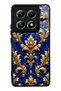 Xiaomi Mi 14t Pro Royal Sapphire Baroque Design Glossy Phone Case