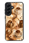 Samsung A56 Golden Mocha Flow Design Glossy Phone Case