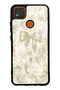 Xiaomi Redmi 9C Glossy Phone Case with Ivory Pearl Bow Design