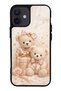 iPhone 12 Mini Glossy Phone Case with Sweetheart Teddy Design