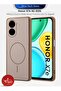 Honor X7e 5G 2026 SilkTouch Premium Matte Silicone Protective with Thin Magsafe Case Cover