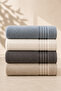 Jakuzi V2 4-Piece Hand and Face Towel Set 50X85 cm Soft Texture - 6