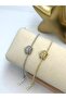 King's Crown Waterway Bracelet (Brass Plated) Silver