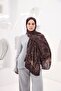 Petra Dolgun Ethnic Pattern Shawl - Brown Indigo