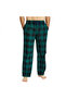 Pijalüx Men's Checkered Poplin Pocket Bottom Pajamas - 3