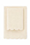 Lavinya 100% Cotton Wavy Embroidered Towel Set - 50X90 & 70X140 cm 2-Piece Bath & Dowry Towels - 4