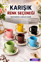 6-Person Ceramic Coffee Cup Set with Round Presentation Plate Porcelain Turkish Coffee Cup Set - 7