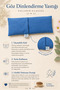 Buckwheat Filled Eye Relaxation Pillow with Removable Washable Cover - 5