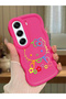 Tecno Camon 40 Pro 5g Compatible Case Camera Protector Red Silicone Couple Phone Case Kitty Pattern