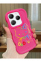 Infinix Hot 40 Compatible Case Camera Protector Red Silicone Couple Phone Case Kitty Pattern