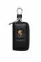 Porsche Leather Zippered Keychain Stylish Quality Accessory Bag Car New