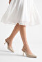 Goya Women's Heeled Shoes - Golden Snake - 6