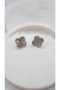 Laser cut clover earrings