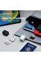 شاحن حائط سريع MWC-135 بقوة 35 واط مع منفذ USB-C وقابس عالمي قابل للطي - أبيض - 3