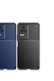 Xiaomi Poco F4 Case Carbon Look Silicone with Camera Protection Ultimate Protection Brsa - 4