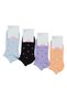 Women's Seasonal 100% Cotton 12 Pairs of Socks - 3
