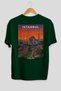 Istanbul Turkey 3 Green Oversize Country City Back Printed Unisex T-Shirt 100% Cotton Premium