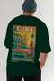 Cuba Green Oversize Country City Back Printed Unisex T-Shirt 100% Cotton Premium - 7