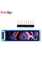 شاشة Estardyn TFT LCD مقاس 2.25 بوصة طراز ST7789، وحدة شاشة صغيرة بدقة 76*284، شاشة LCD ملونة كاملة العرض بواجهة SPI - 3