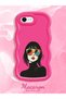 iPhone 6 Plus Compatible Case Camera Protector Red Silicone Couple Phone Case Girl Pattern - 2