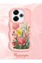 Redmi 13 4g Compatible Case Camera Protector Pink Silicone Couple Phone Case Floral Pattern - 2