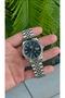 Noir Black 42 mm Black Dial Steel Band Stylish Unisex Wristwatch with Lens Calendar - 3