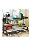 Dish Drying Rack Over Sink Black