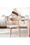 BRAYDEN DINING CHAIR - NATURAL BEIGE - 5
