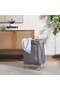 Nola Laundry Hamper 35x25x48cm - Grey