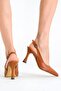 Slope Toe, Open Back, 9 cm Wedge Heel, New Season