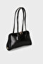 Patent Leather Look Fixed Strap Bag Bag Shk227 - 3