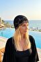 Perla Women's Beaded Tassel Knitted Beanie - 3