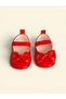 Baby Girl Bowknot Velcro Shiny Patent Leather Booties Shoes First Step Shoes Ballet Flats - 6
