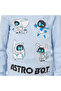Cotton Crew Neck Long Sleeve Pyjama Set with Astro Bot Print - 6