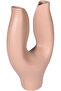 Decorative Ceramic Vase Maya Light Brown 16X28 Cm. - 3