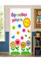 Elastic Door Decoration, Fabric Door Dressing, Learn and Grow Themed, Classroom Door, School Event Door Decoration - 2