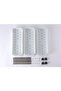 3 Tier Rolling Utility Cart Storage Shelves With Roller Wheels Organizer Shelf For Kitchen Bathroom Office Living Room, Storage Holders & Racks White - 4