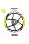 Yamaha mt-25 wide rim cover sticker decal model 16-piece set sticker high quality