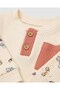 100% Cotton 0-3-6-9-12 Months Baby Boy Ribbed Carriage Thin Seasonal 2-Piece Baby Set - 4