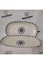 Porcelain Jade 2 Pieces 29 cm (Large) Salad, Presentation, Boat Plate - 2