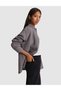 Gray Comfort Fit Long Sleeve Muslin Shirt 50328655-Vr024 - 3