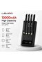 N-66 10000mAh Power Bank, 22.5W Fast Charging Portable Charger with Built-in Multi Charging Cables, LED Digital Display, USB-C Input, Compact Battery Pack for iPhone, Samsung, Huawei & More - 4