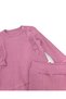 100% Cotton 0-3-6-9-12 Months Baby Girl Ruffle Detailed Thin Seasonal 2-Piece Top and Bottom Baby Set - 4