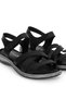 Lilys Women's Genuine Leather Cross-Strap Velcro Sandals Shoes B4709 - 3
