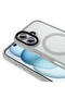iPhone 16 Case Magsafe Supported Camera Raised Matte Anti-Fingerprint Silicone Omsy - 4