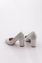 K125 Women's Pointed Toe Low-cut Heeled Shoes - 3