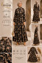 Summer Patterned Mango Fabric Comfortable Fit Dress - 3
