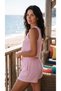 Cotton Muslin Crop-Shorts Double Set - 3