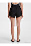 Cc Collectiondan Lcw Dream Black Women's Swimming Shorts with Elastic Waist - 4