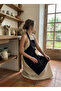 Black Kitchen Apron with 2 Pockets, Water and Stain Repellent Barista Workshop Apron Unisex - 4